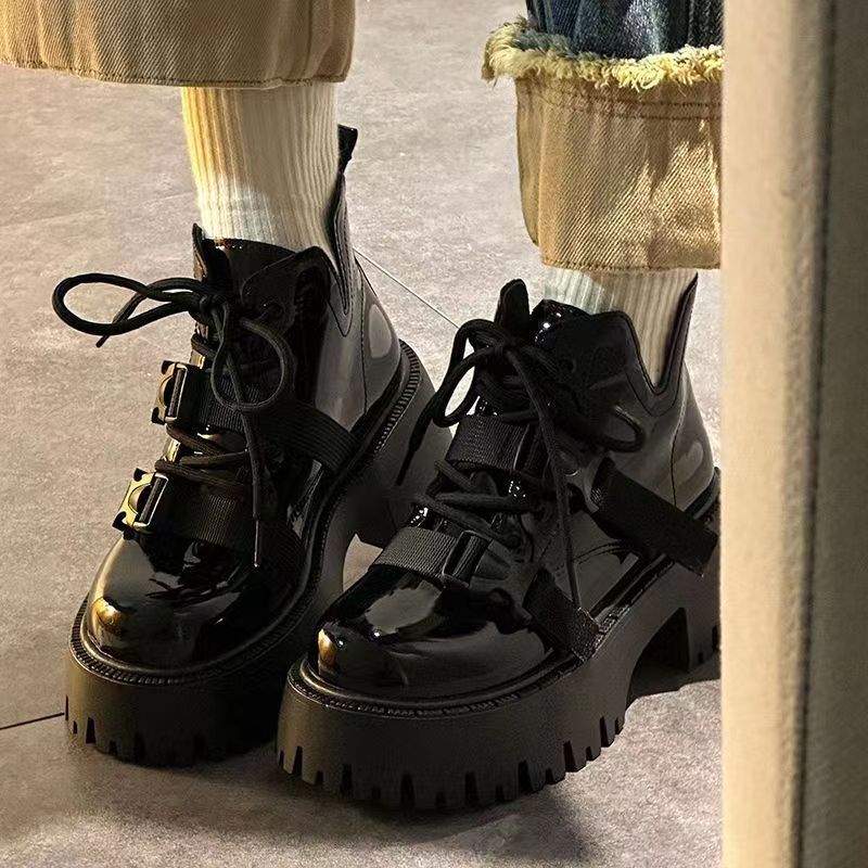 New Spring Autumn Platform Dr Boots photo 1