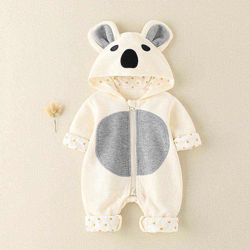 Baby Spring And Autumn Onesie Newborn Long-sleeve Romper photo 2