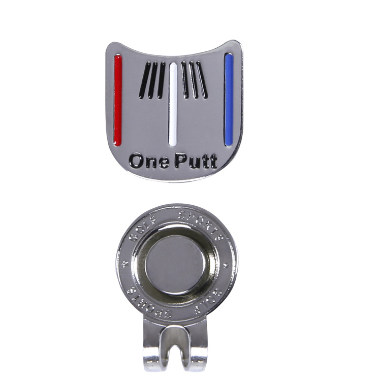 Clip-on Color-coded Magnetic Golf Ball Marker photo 4