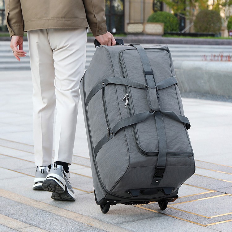 Large Wheeled Travel Checked Luggage Bag photo 1