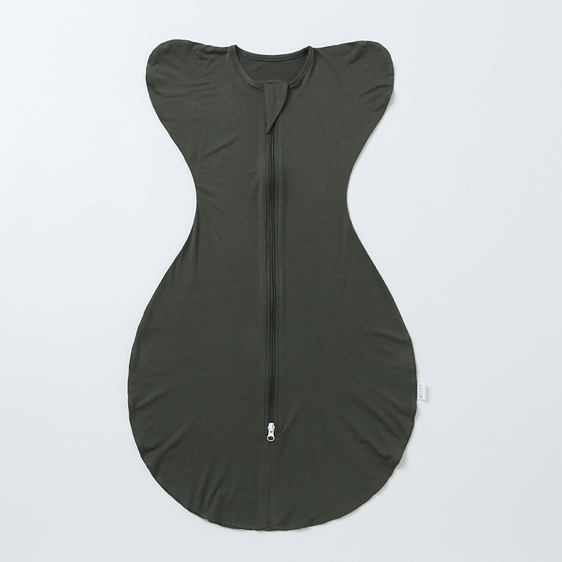 Newborn Baby Anti-Spreading Cooling Bamboo Fiber Swaddle Sack photo 2