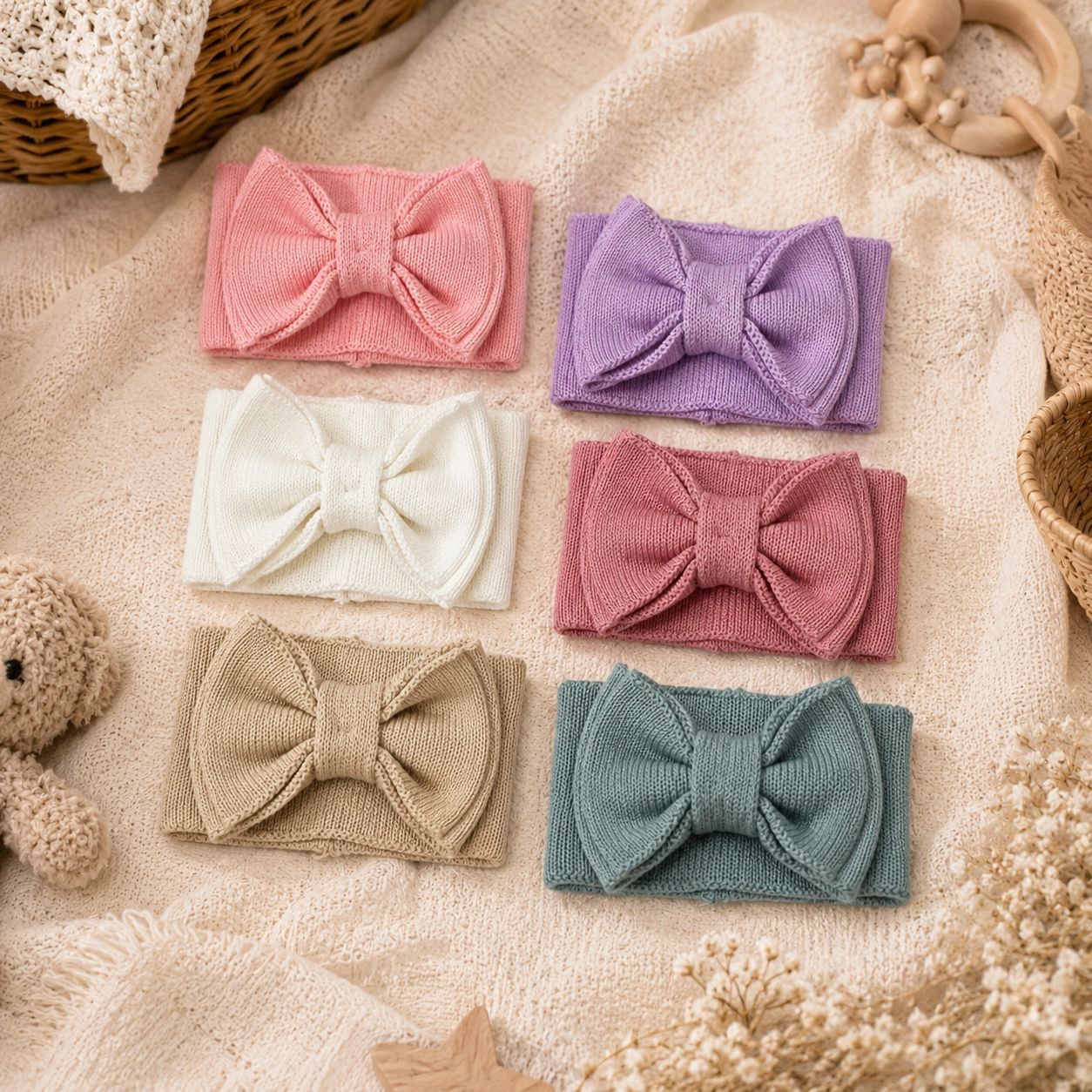Cotton Jumpsuit Accessories Ornament Headband Socks And Hat photo 1