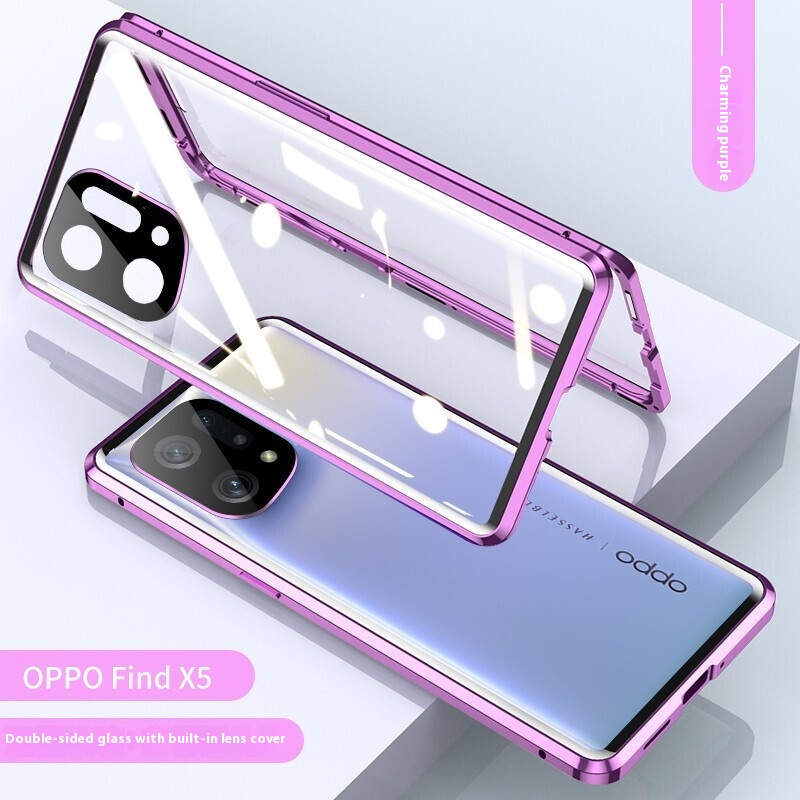 Phone Case Magnetic King Double-sided Glass Protection photo 4