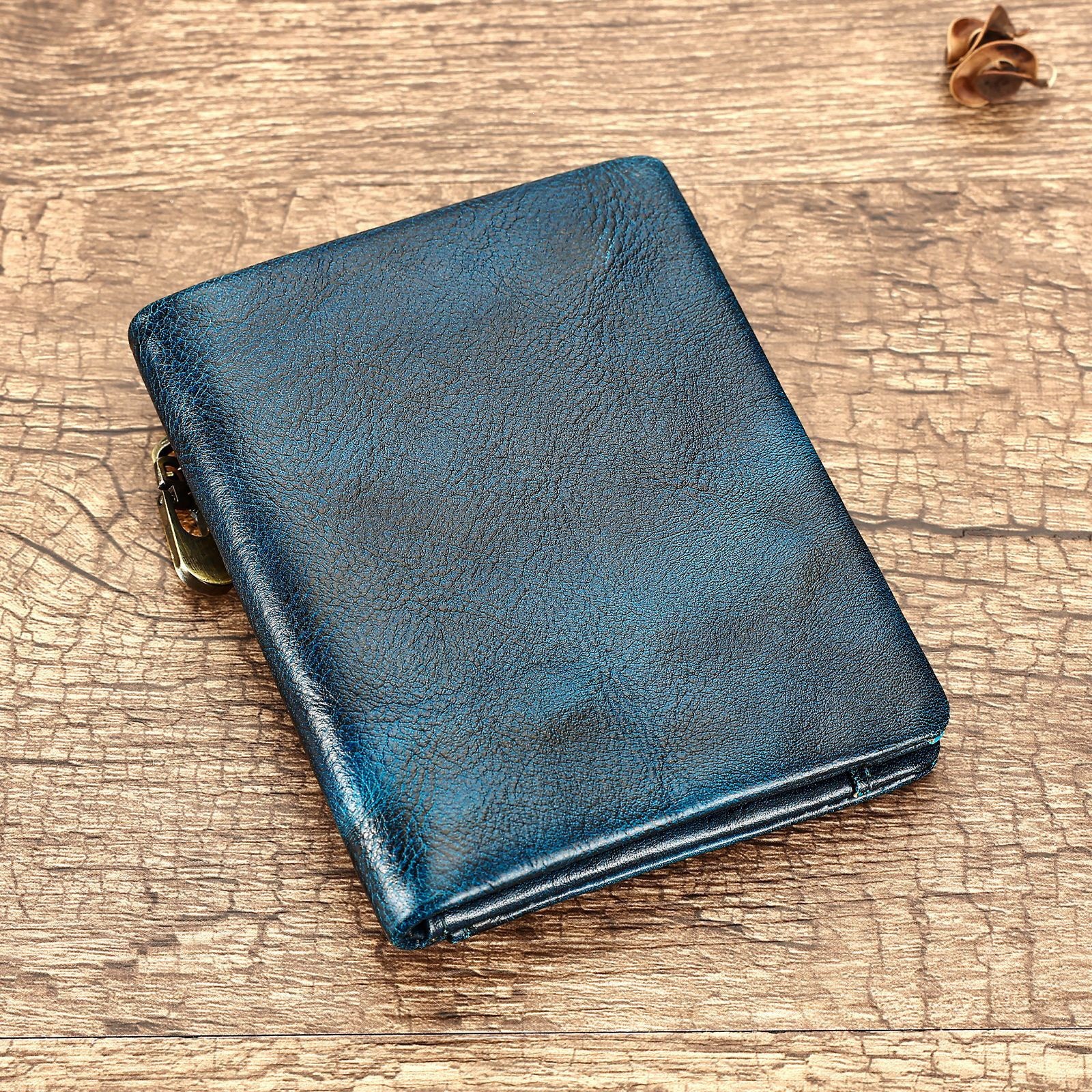 Men's Premium Vintage Leather Wallet photo 5