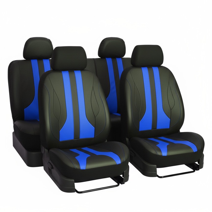 All-Leather Universal Diamond-Quilted Car Seat Covers photo 7