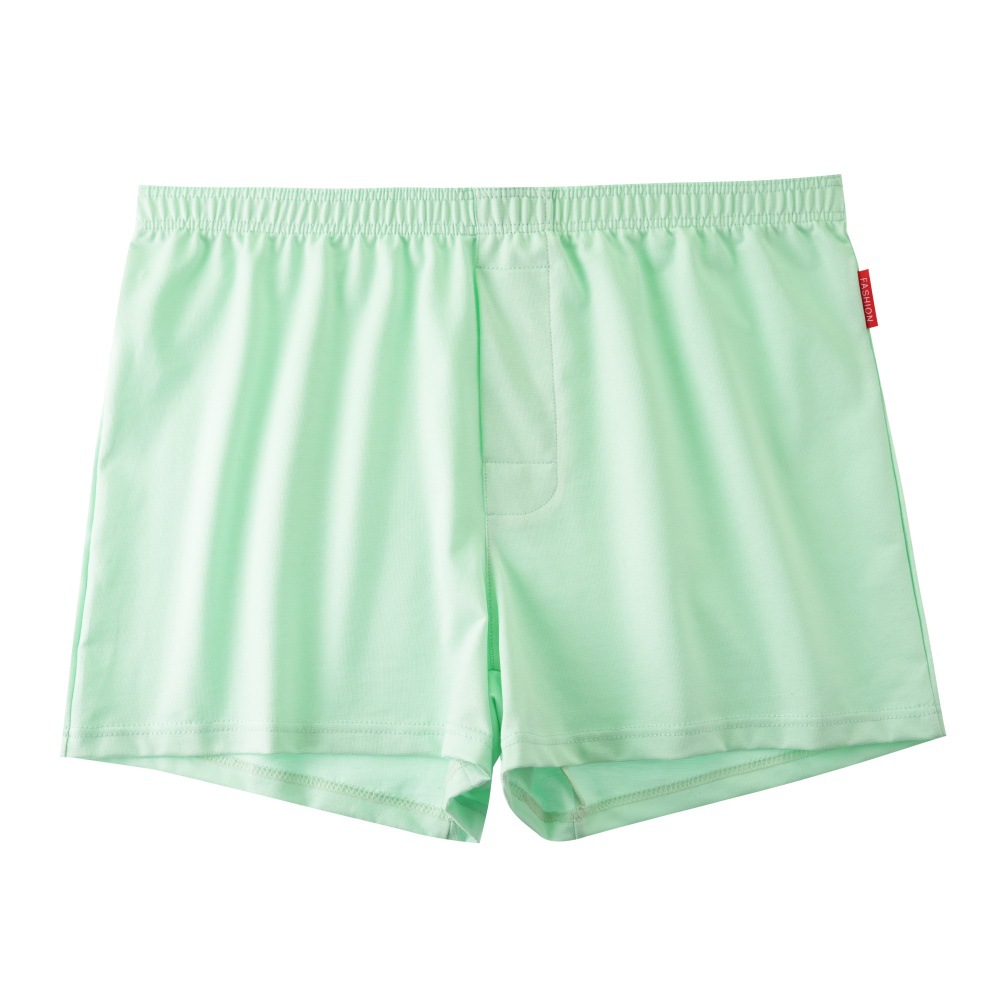 Mens Cotton Underwear Breathable Athletic Boxer Briefs Mens Mercerized Cotton Solid Color photo 7