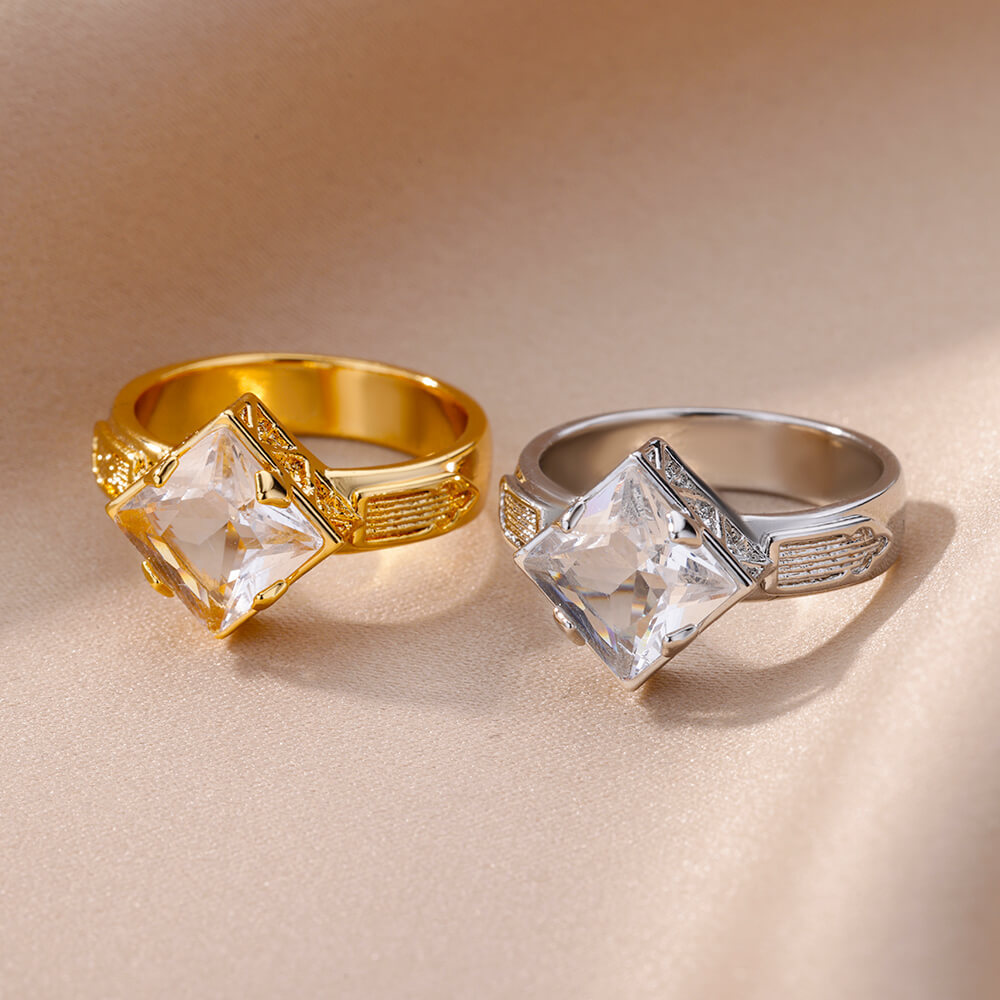 Zircon Niche Fashion, Heart-shaped Ring, Light Luxury Jewelry photo 6