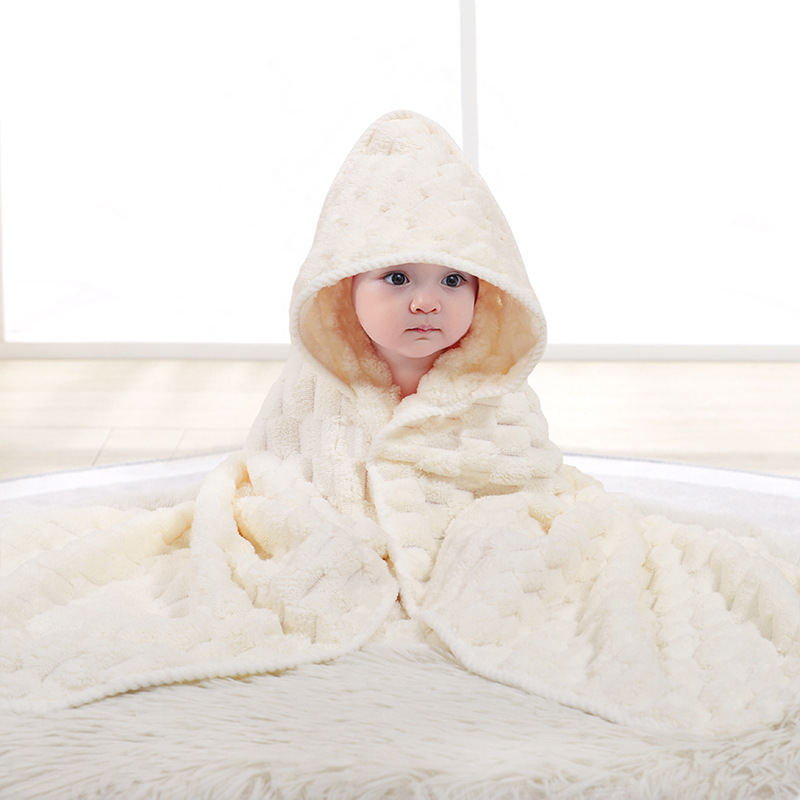 Children's Cartoon Hooded Bathrobe Blanket photo 6