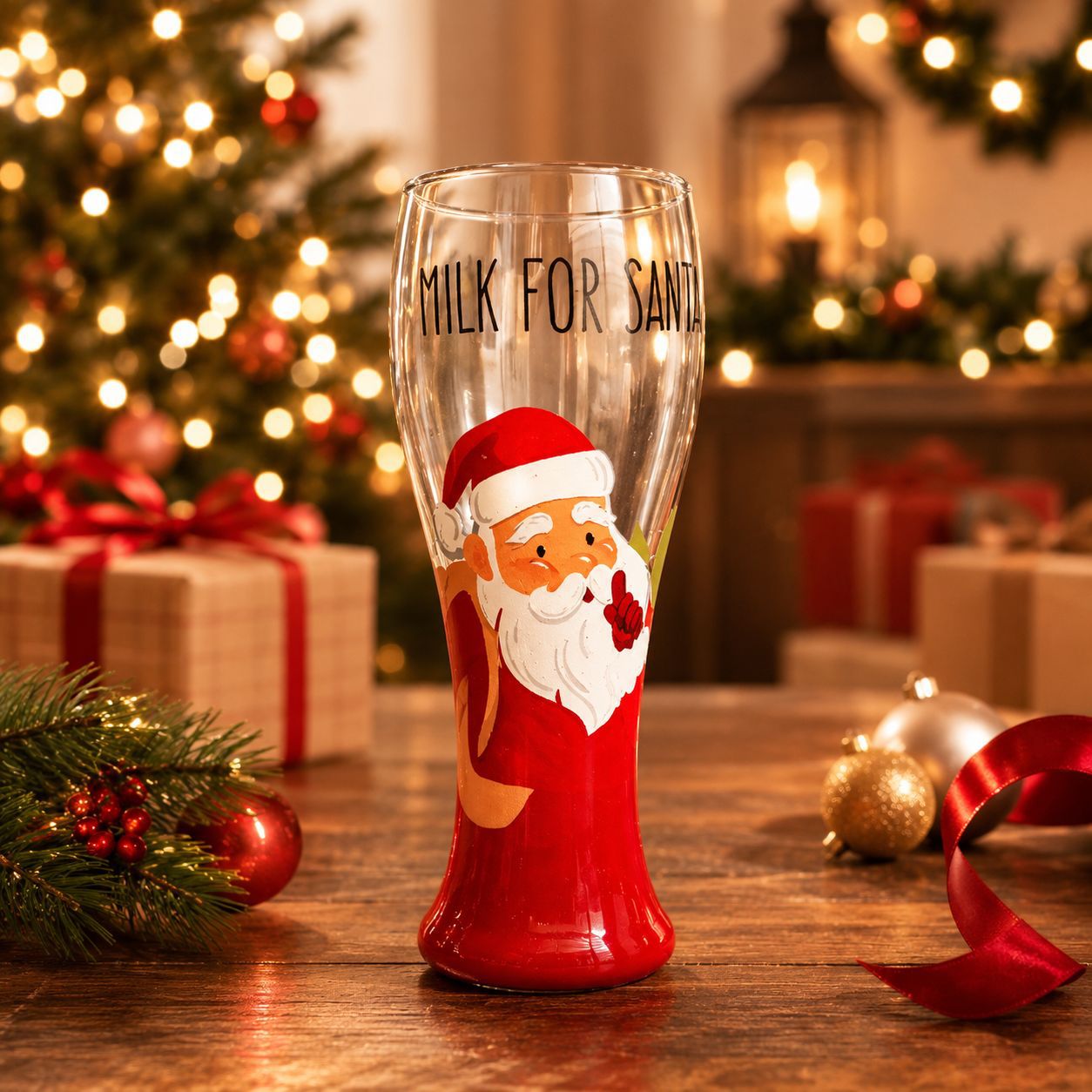 Bar And Home-use Universal Christmas-themed Beer Mug photo 5