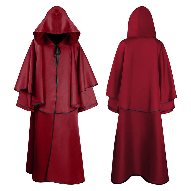 Cloak Hooded Robe Cloak Long Robe photo 3