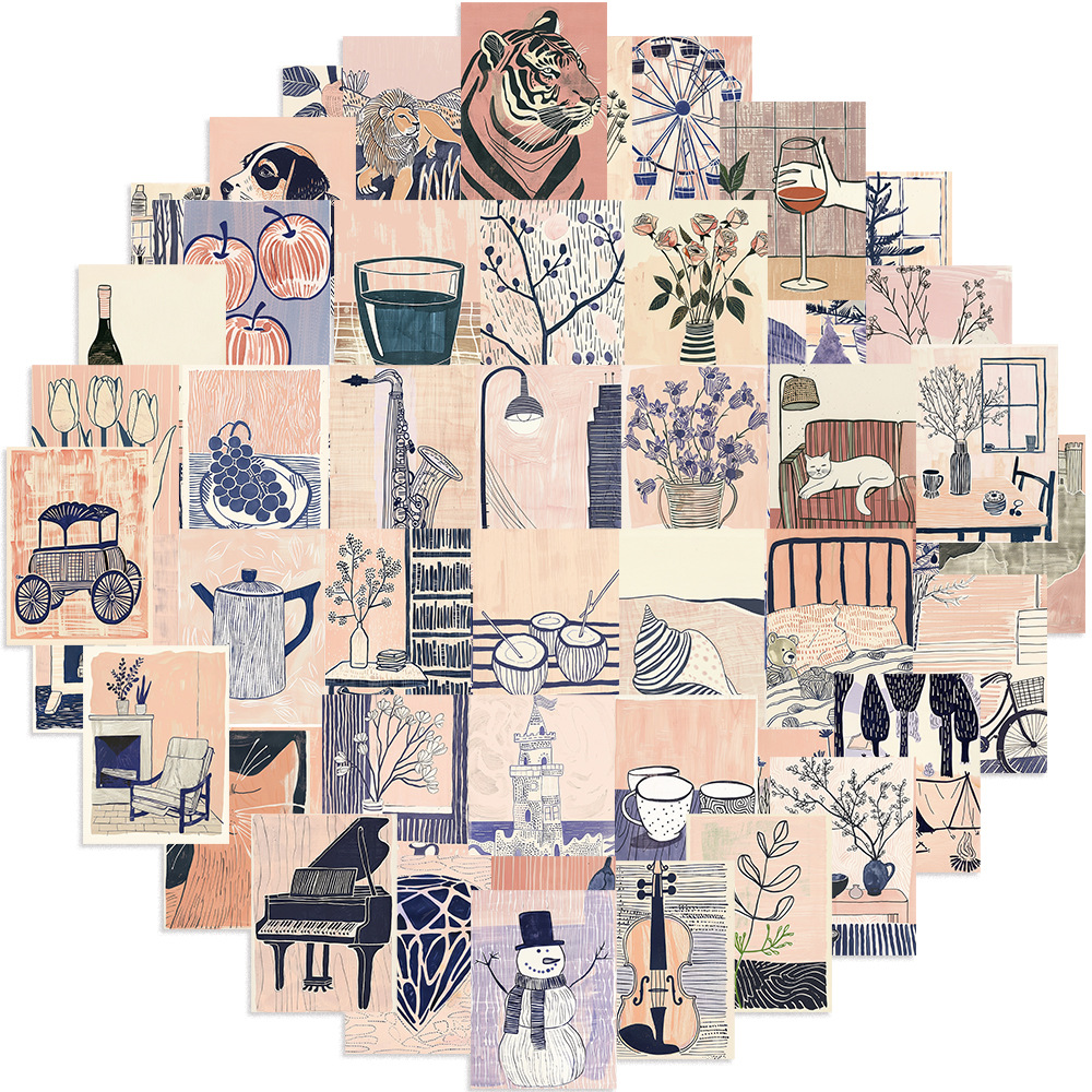 Portable Abstract Art Stickers For Home Use photo 2