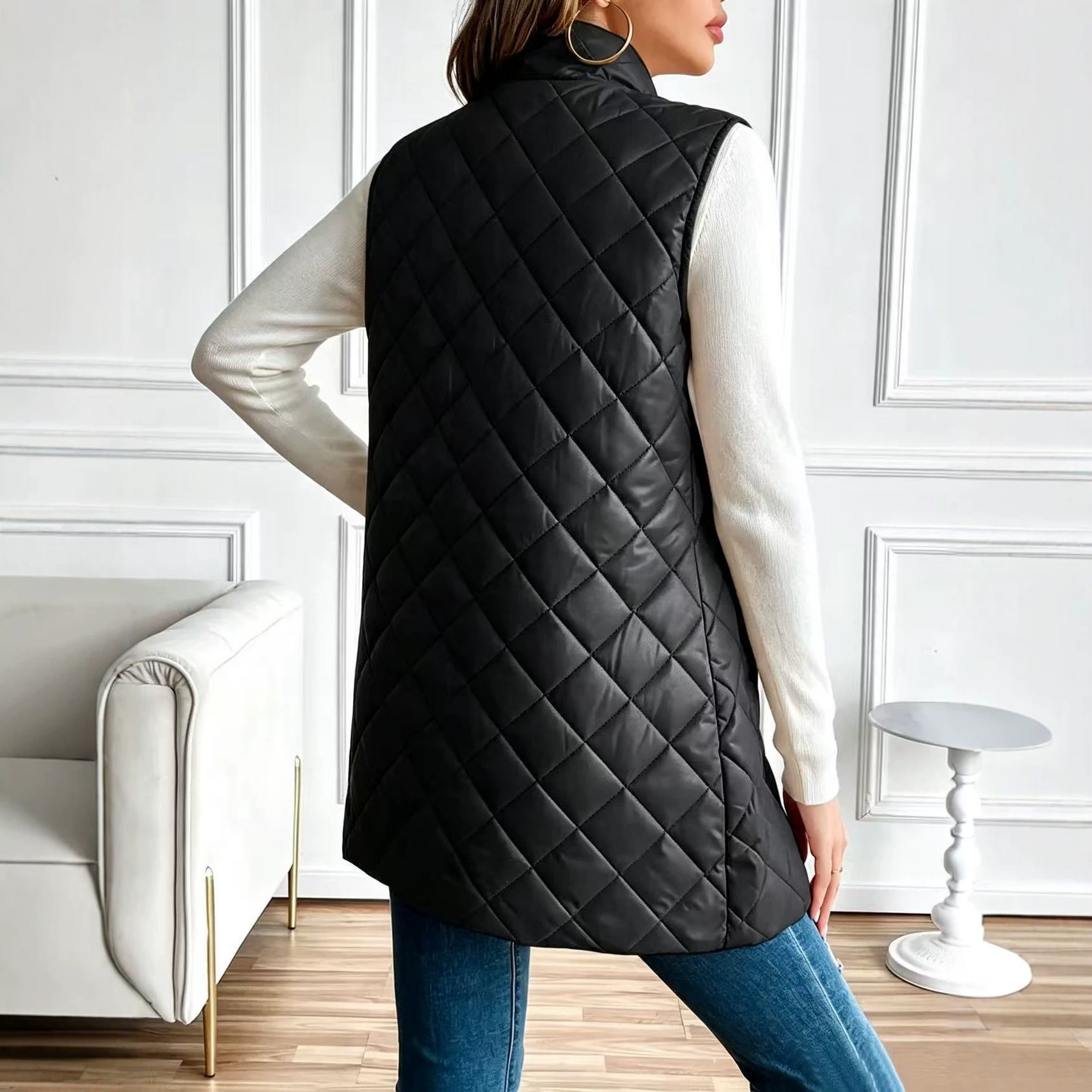 Women's Loose-fitting Mid-length Coat photo 3