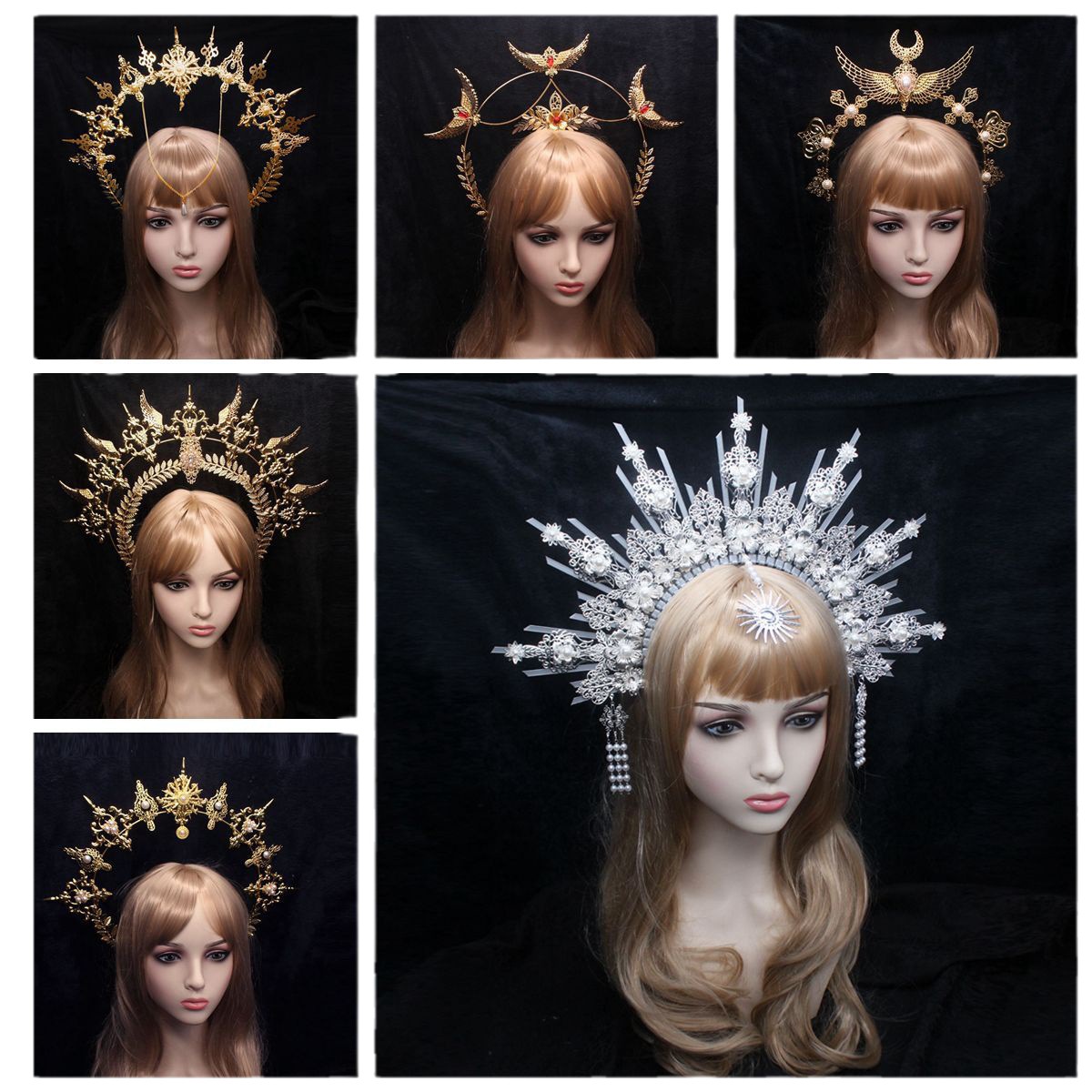 Handmade Sun Crown Accessory Kit Lolita Crown Supplies photo 4