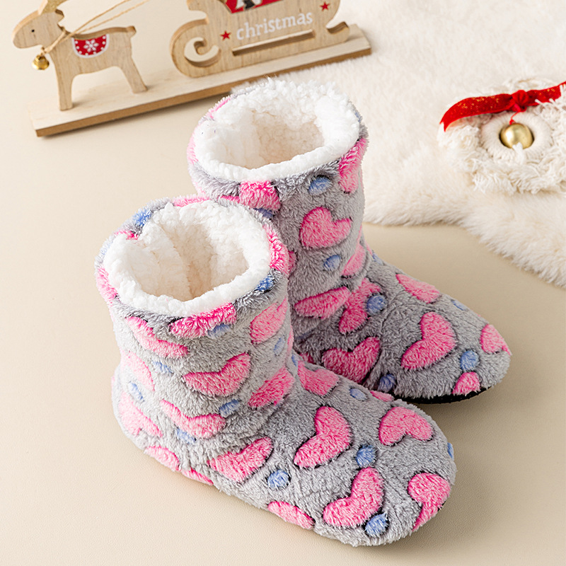 Fleece Lined Extra-thick Floor Shoes photo 2