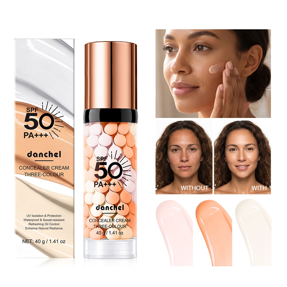 Three-color Isolating Color-correcting Cream Moisturizing photo 7
