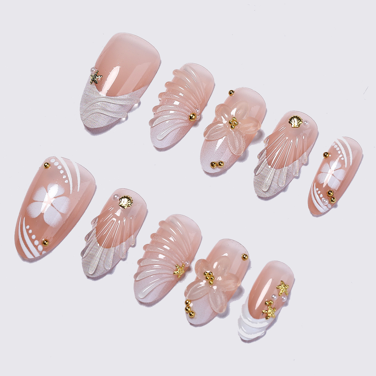Artificial Nail Tips Glamorous False Nails With A High-end Look photo 2