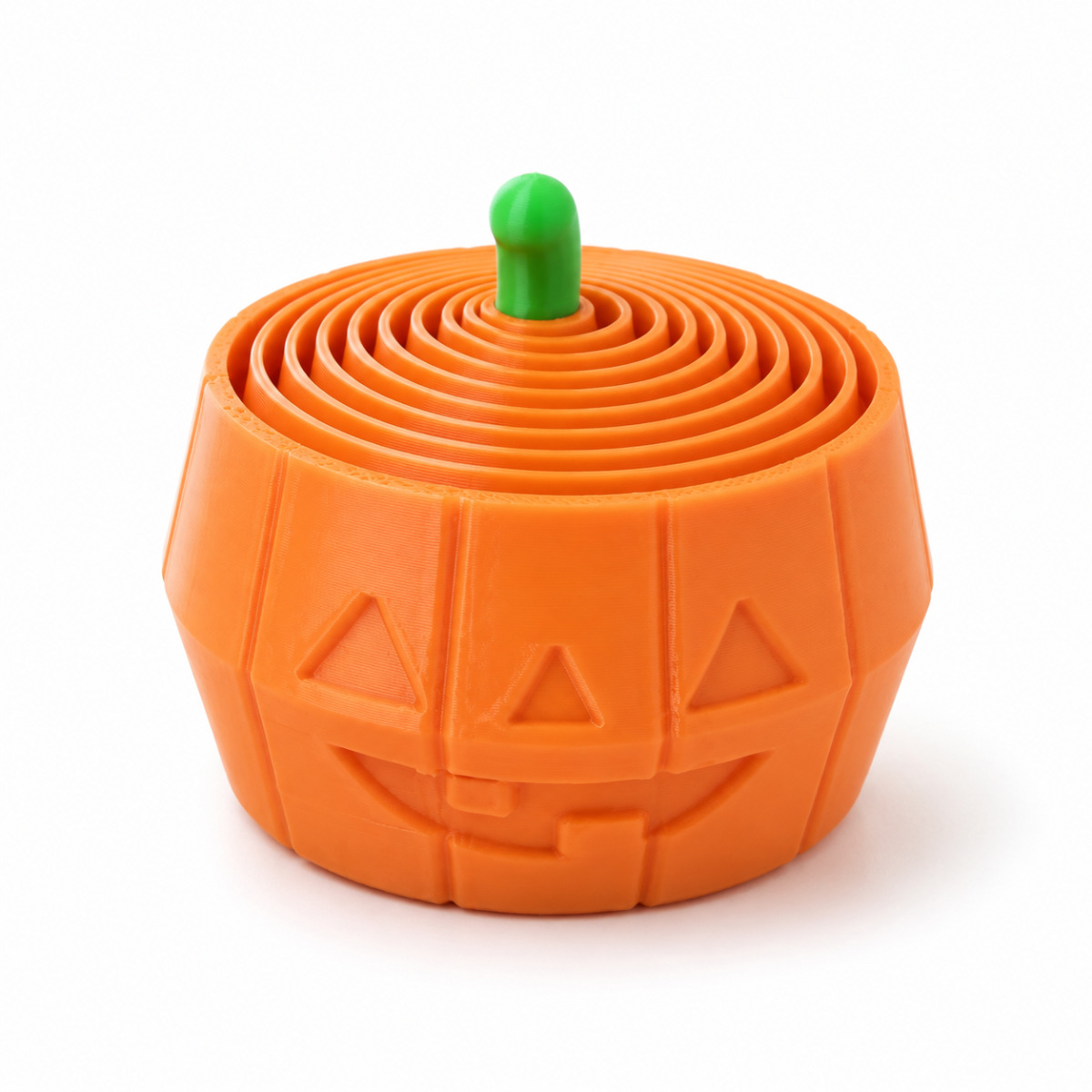 3D-printed Stretchy Pumpkin Halloween Stress-Relief Stretch Toy Ornament photo 7