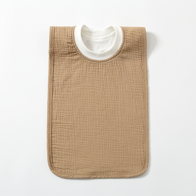 Large Childrens Washcloth Bib That Resists Stains photo 6
