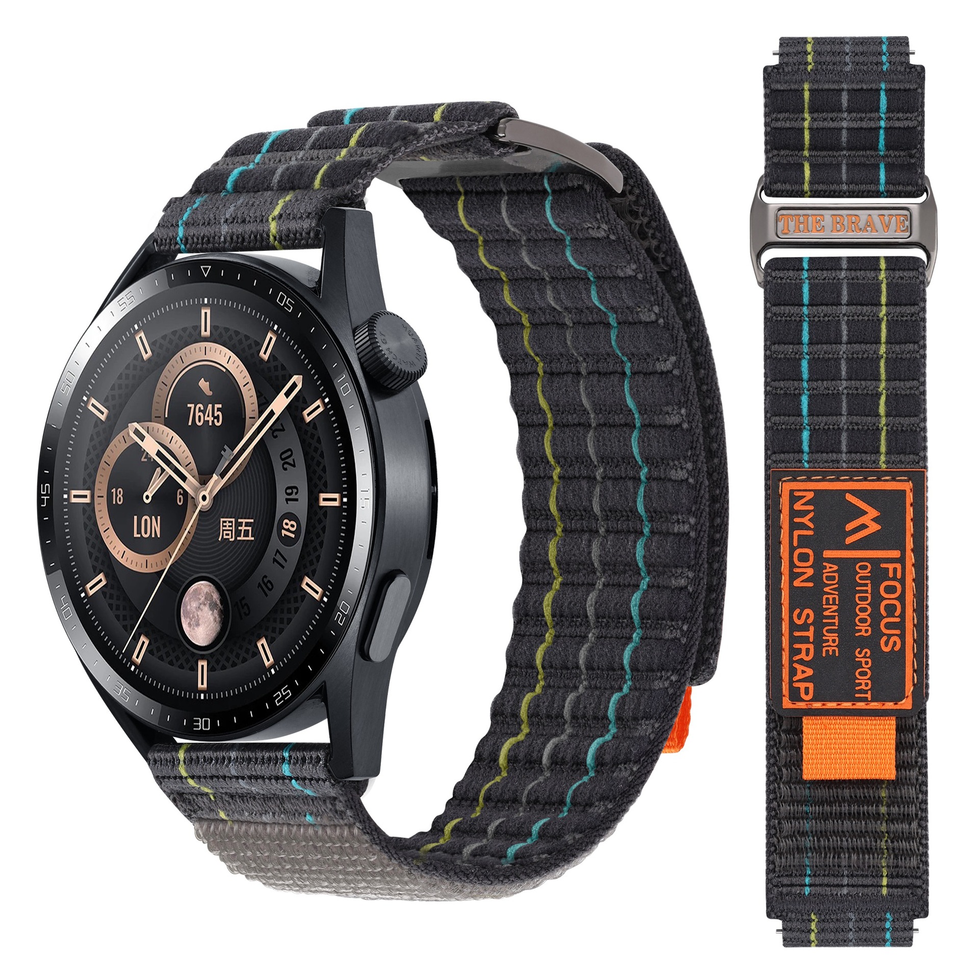 Double-Holiday Adhesive Nylon Loop Strap photo 6