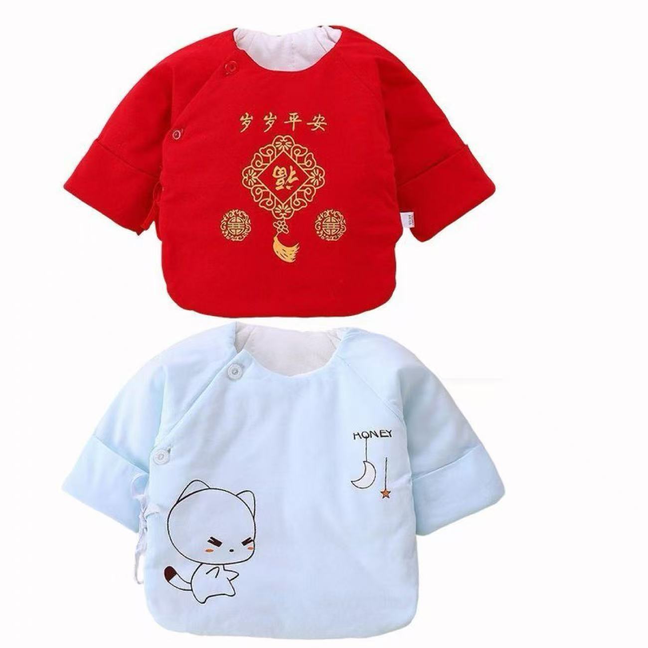 Newborn Thin Cotton Half-back Cotton photo 6
