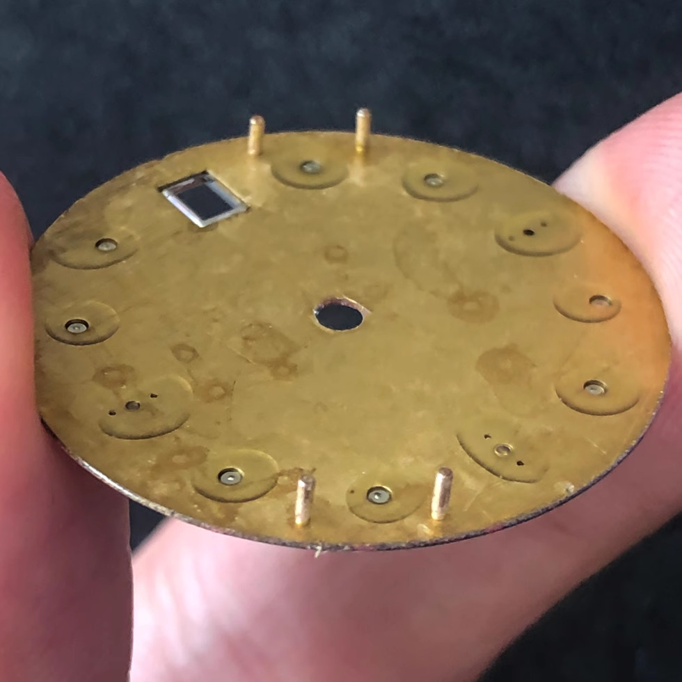 Enamel Dial Diameter Modified With Green Luminous Paint photo 7