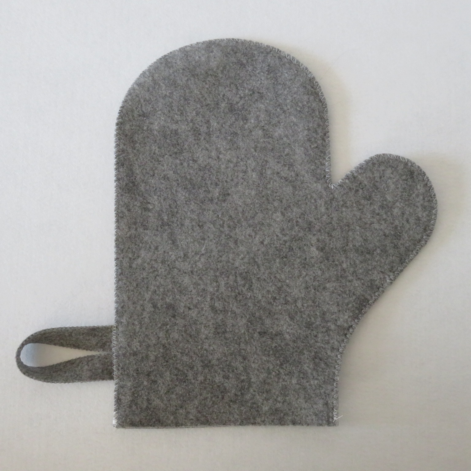 Felt Sauna Gloves Scald-proof And Absorbent Five-finger Gloves photo 2