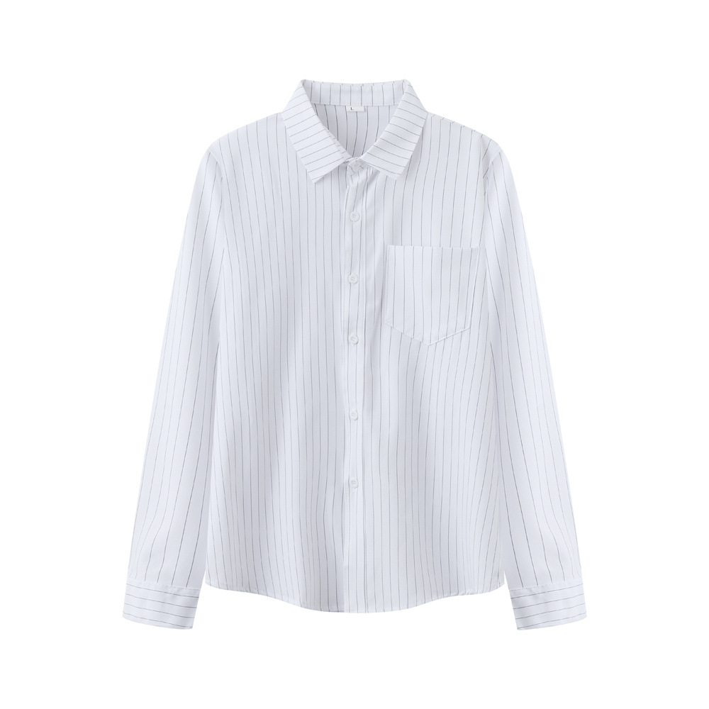 Men's Long-sleeve Business-casual Shirt Slim-fit Wrinkle-free Men's Shirt photo 3
