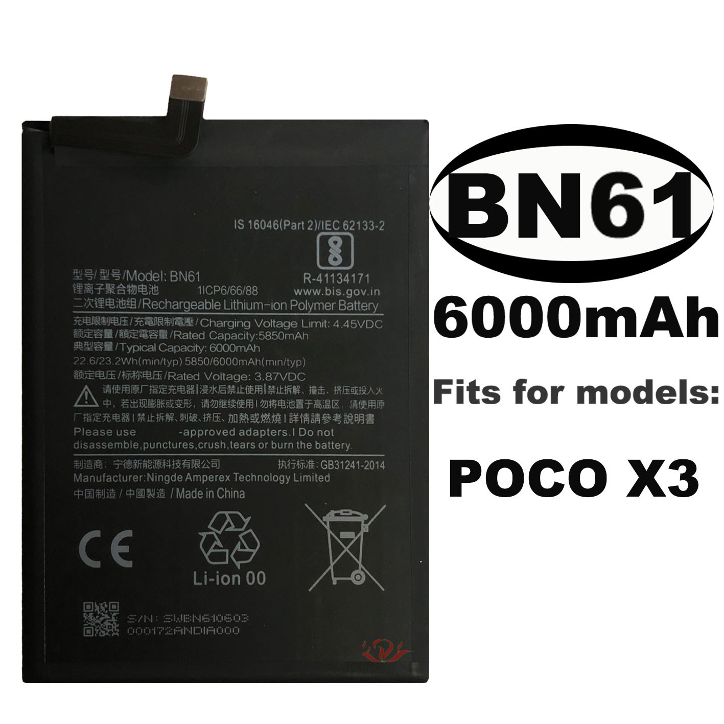 Suitable For Mobile Phone Battery Built-in Mobile Phone Battery photo 1