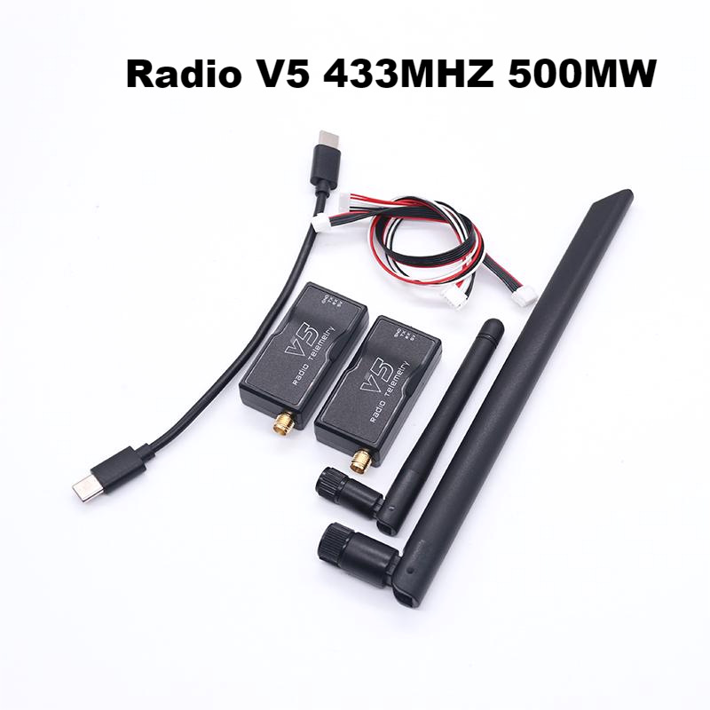 Radio Telemetry V5 Data Transmission Module 433915MHZ 500MW Radio UAV photo 1