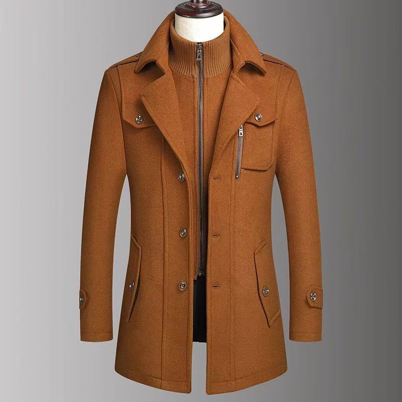 Men's Warm Luxury-style Lightweight Coat photo 2