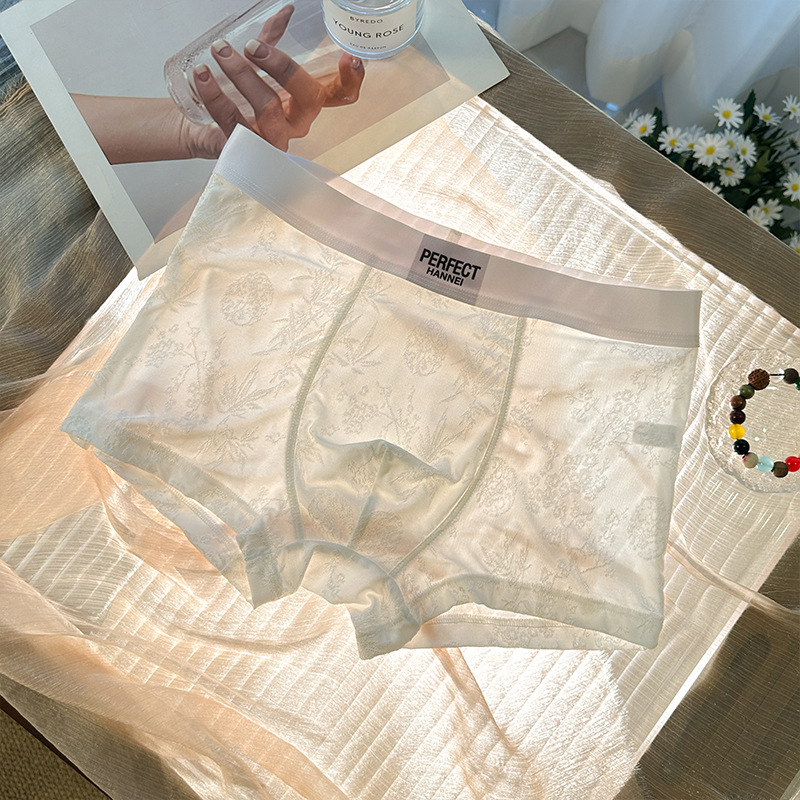 Mens Boxer Briefs For Summer Mid-rise Form-fitting And Breathable photo 2