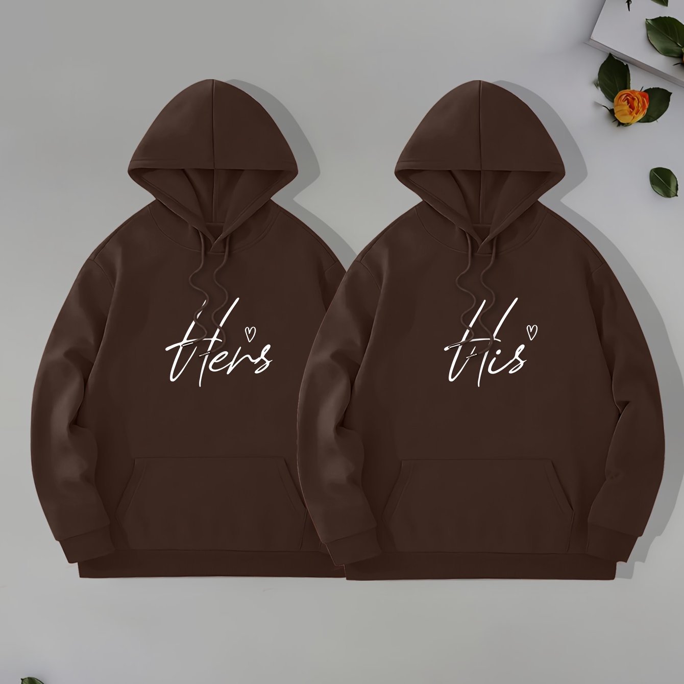 Stylish Casual Loose-fitting Unisex Hoodie For Couples photo 7