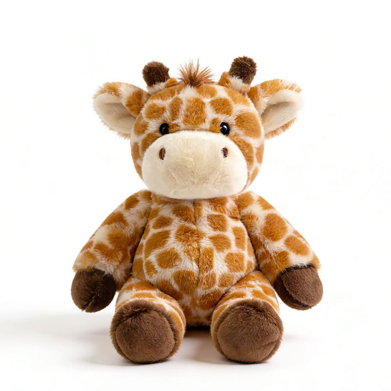Long-legged Seated Giraffe Plush Toy, Red Panda Stuffed Animal photo 2