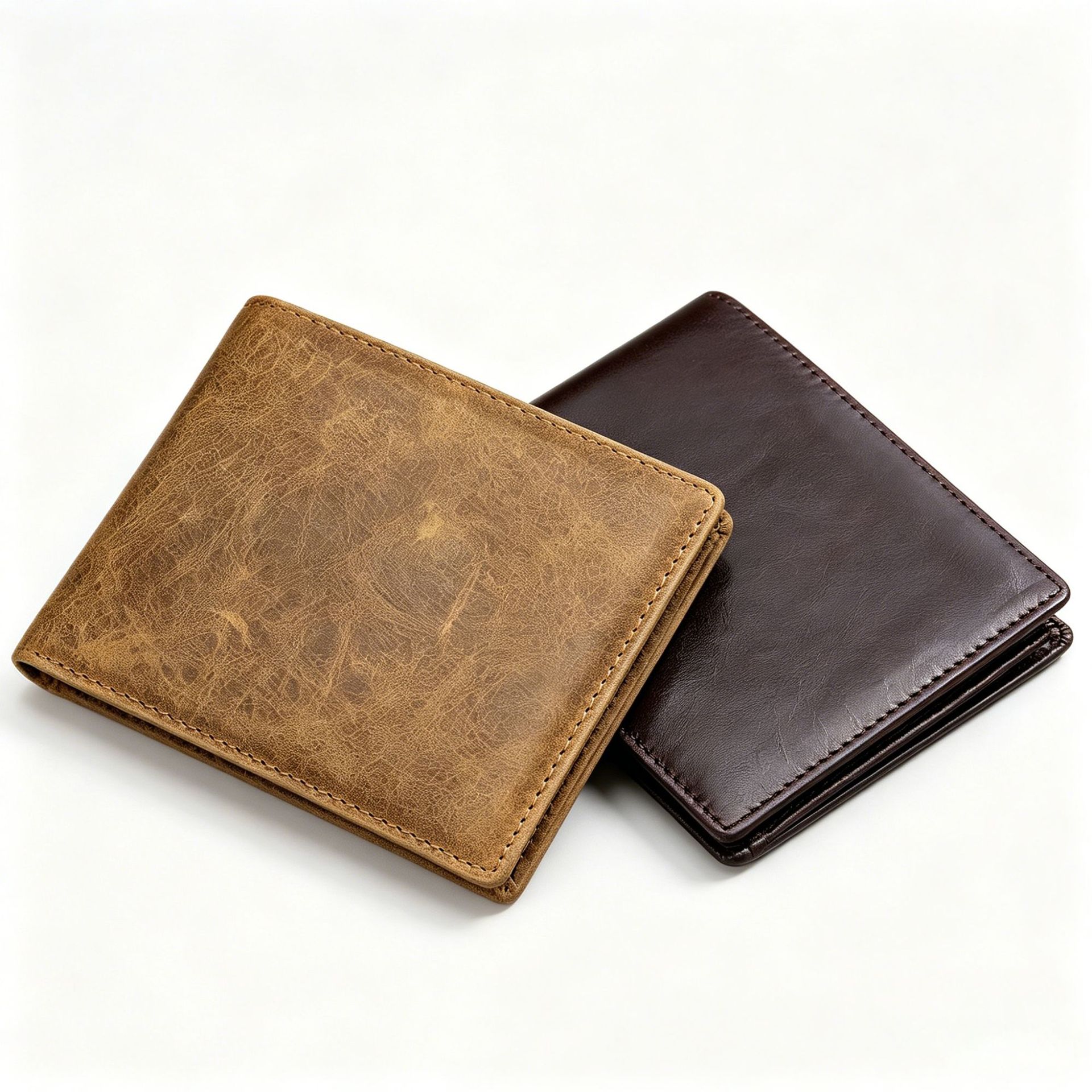 Men's Vintage Genuine Leather Wallet First-layer Leather photo 3
