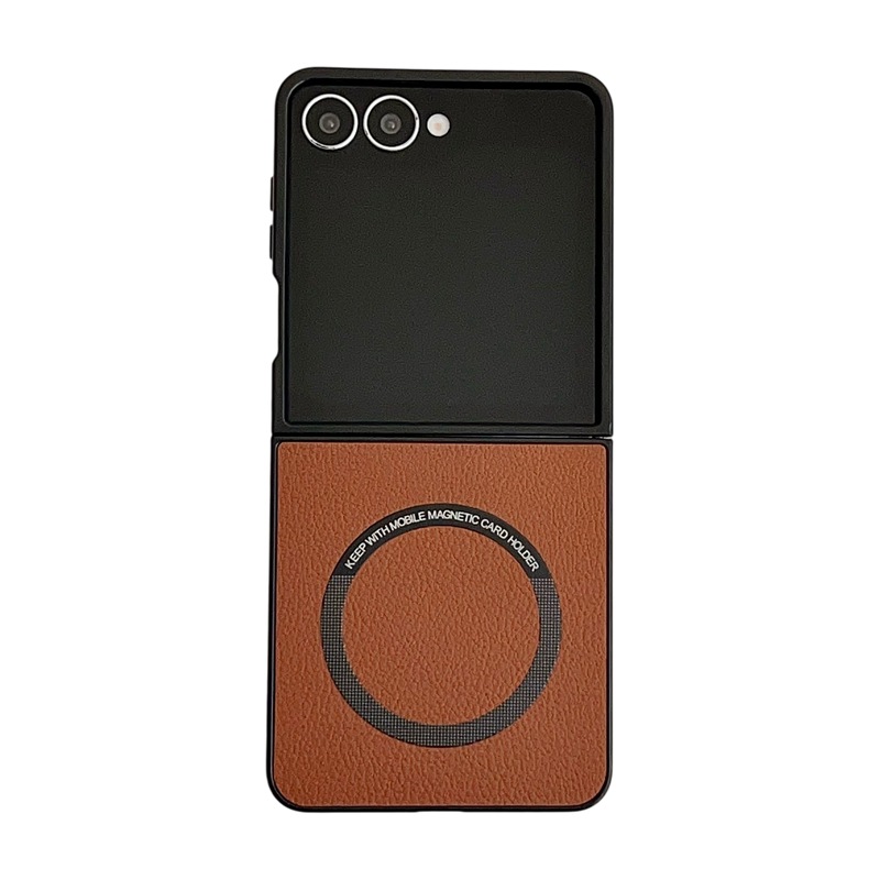 Business-style Leather-texture Magnetic Phone Case photo 4