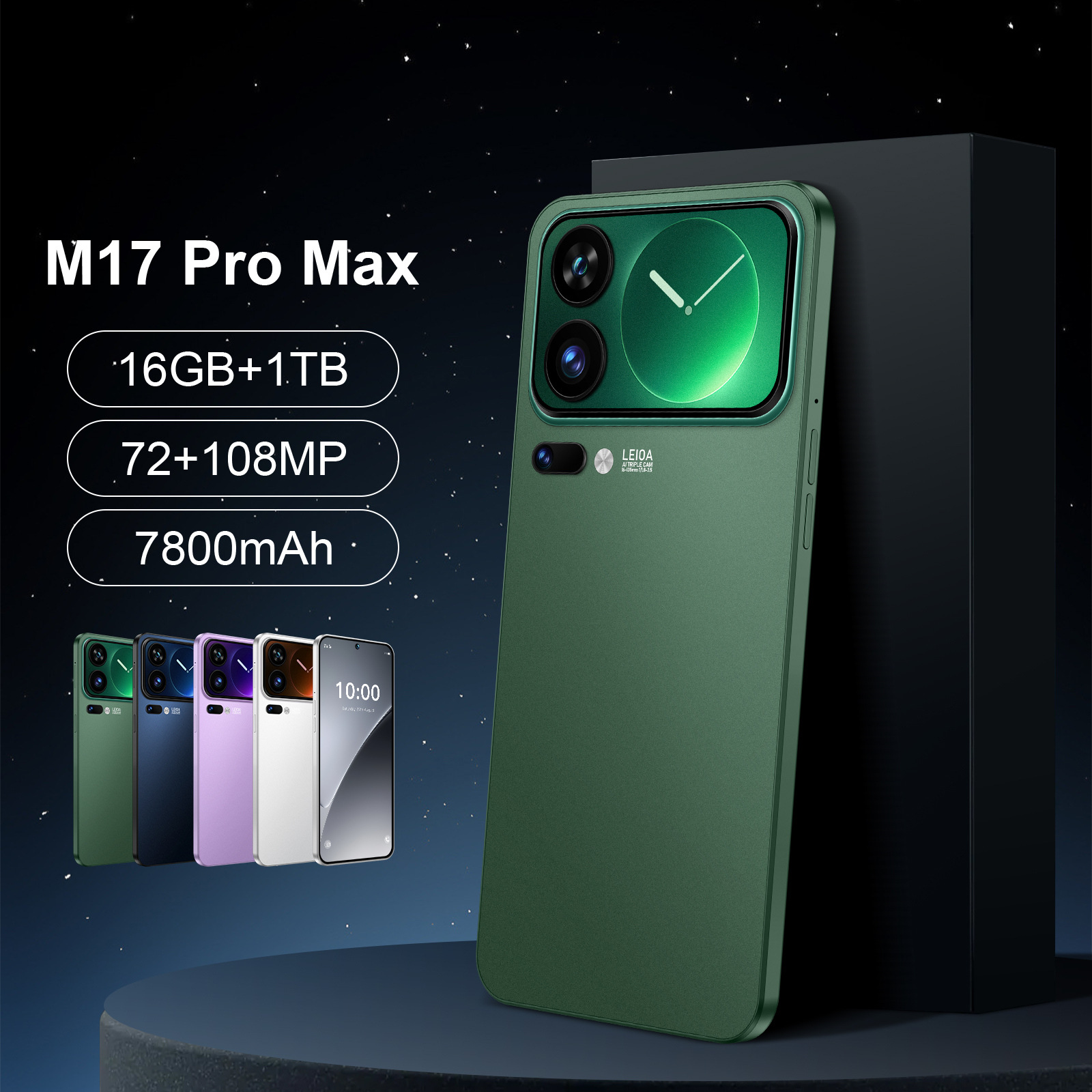 New M17 Pro Max Phone With A Large Screen photo 5