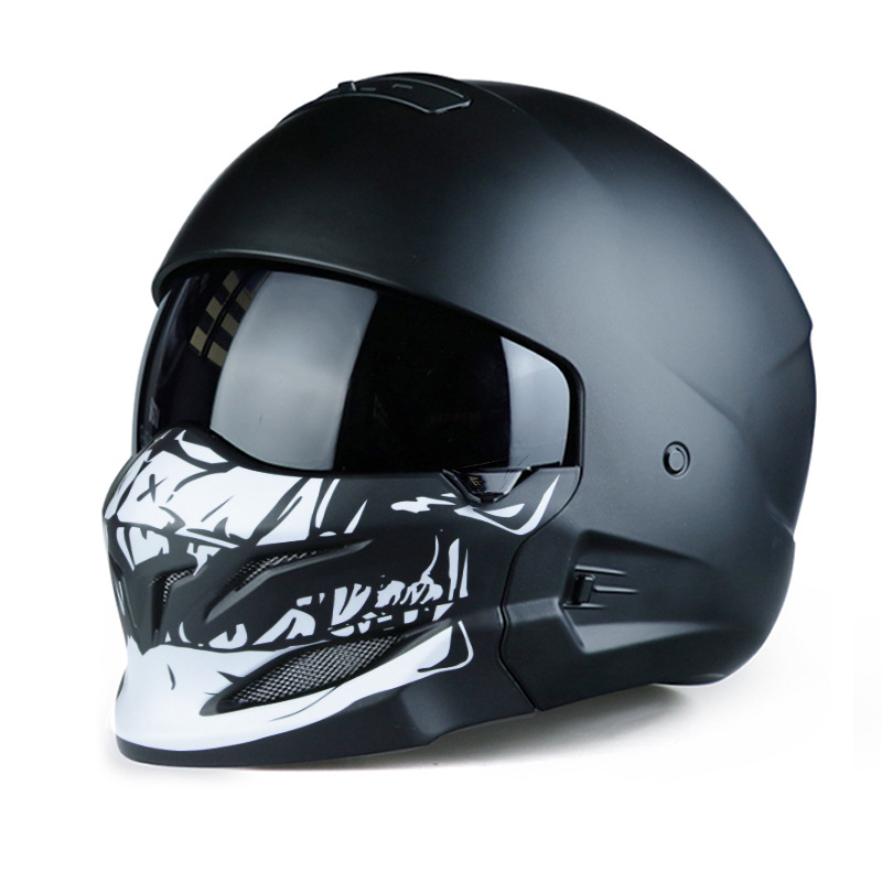 Scorpion Generation Helmet With Bluetooth, For Motorcycles, Electric Bikes, And Scooters Retro-style Riding Helmet photo 3