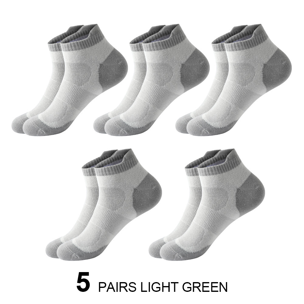 Mens Ankle Socks Summer Mesh Thin Style photo 4