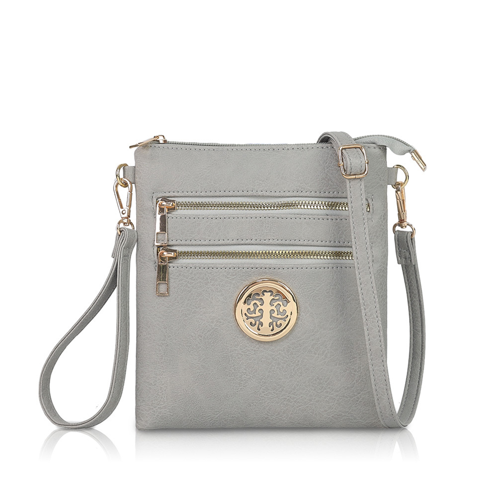 Unisex Solid-color Crossbody Handbag Casual And Versatile Single-shoulder Bag photo 5