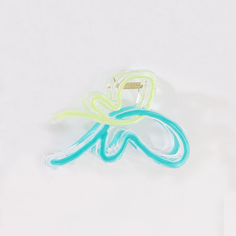 New Arrival Dripping-oil Gradient Bow Hair Clip photo 7