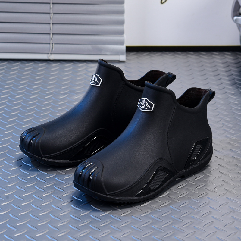 Waterproof Non-slip Thick-soled Rain Boots For Kitchen Work photo 4
