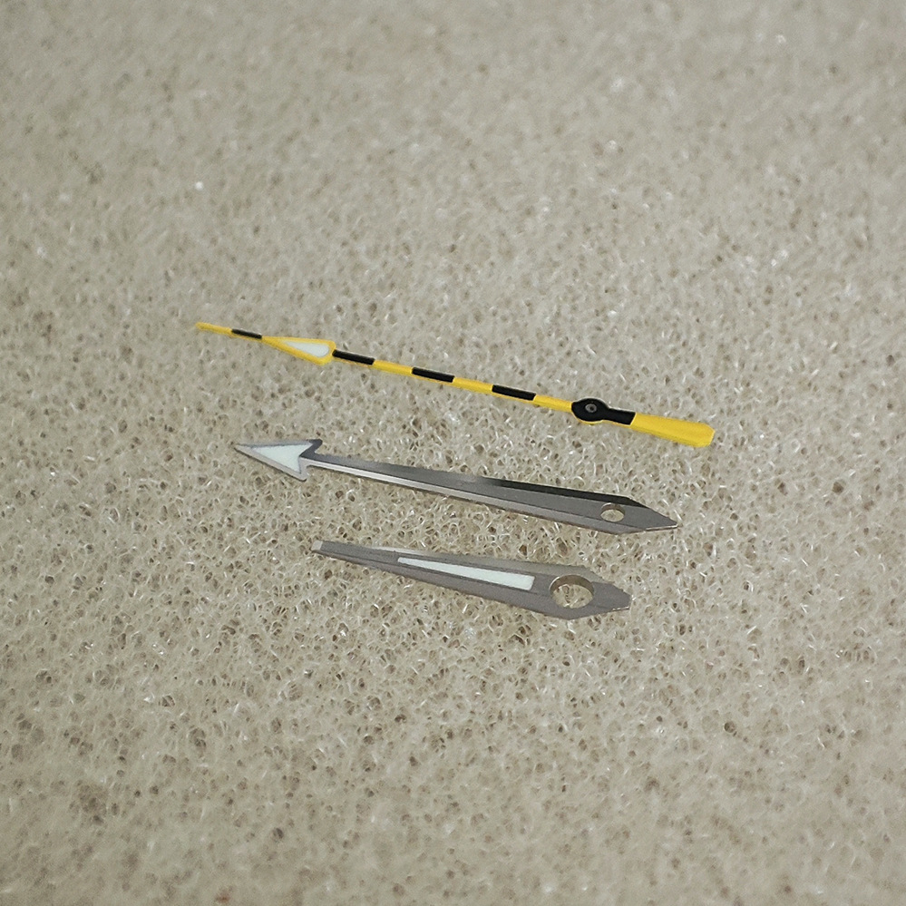 Blue Luminous Three-hand Set Compatible With NH35 NH36 4R And 7S Movements photo 1
