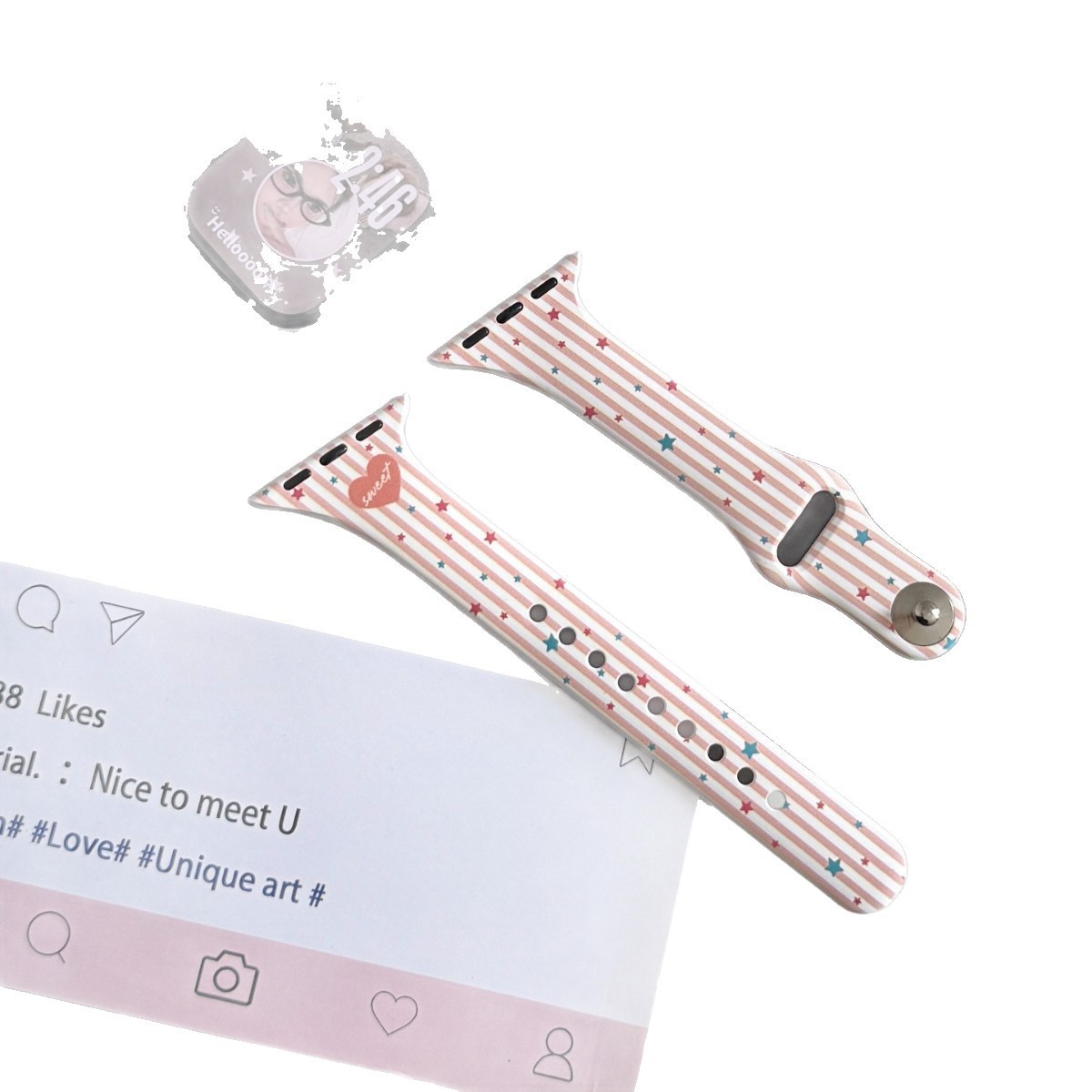 Star Striped Bias Cut Strap photo 2