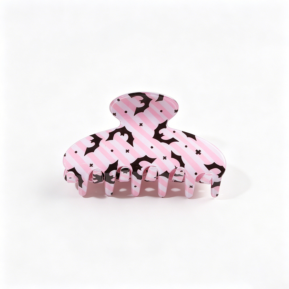 Halloween Pumpkin-print Hair Accessory Hair Clip photo 5
