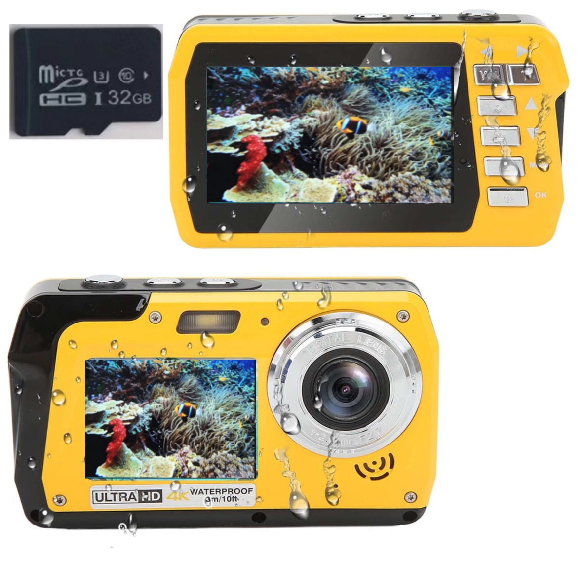 56-megapixel Dual-screen Waterproof High-definition Digital Camera photo 3