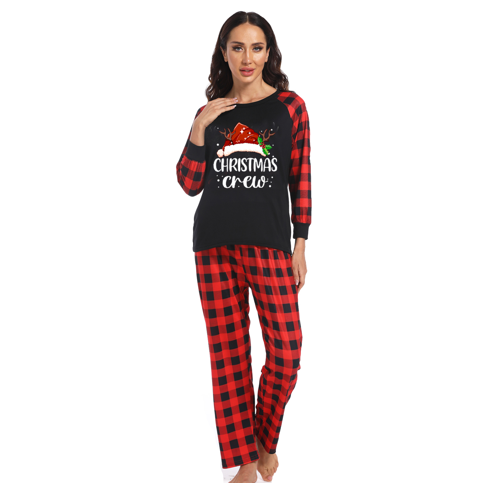 Christmas Parent-child Wear Homewear Pajamas Suit photo 3