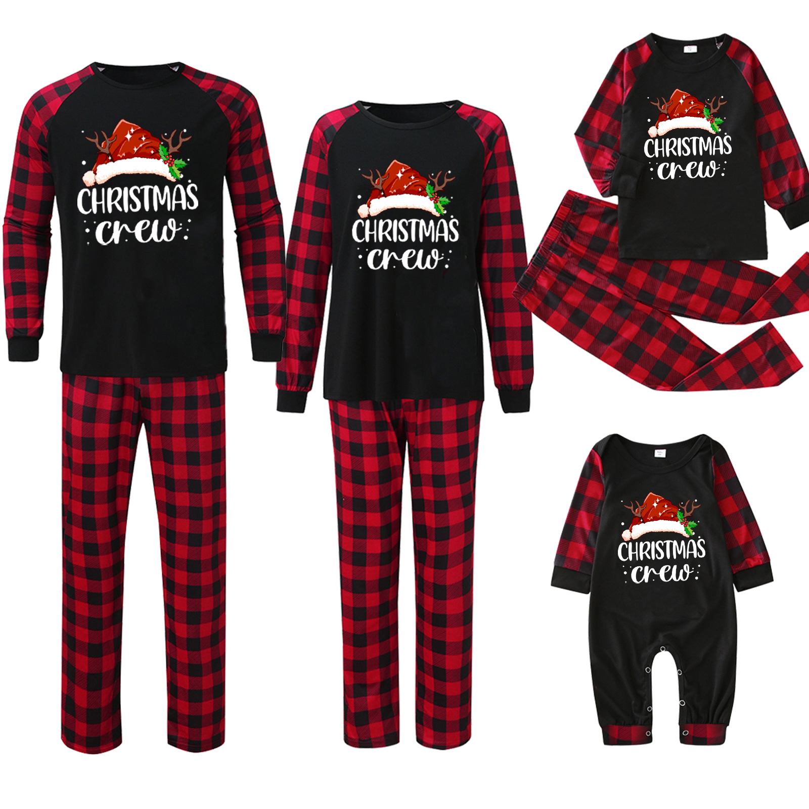 Christmas Parent-child Wear Homewear Pajamas Suit photo 4