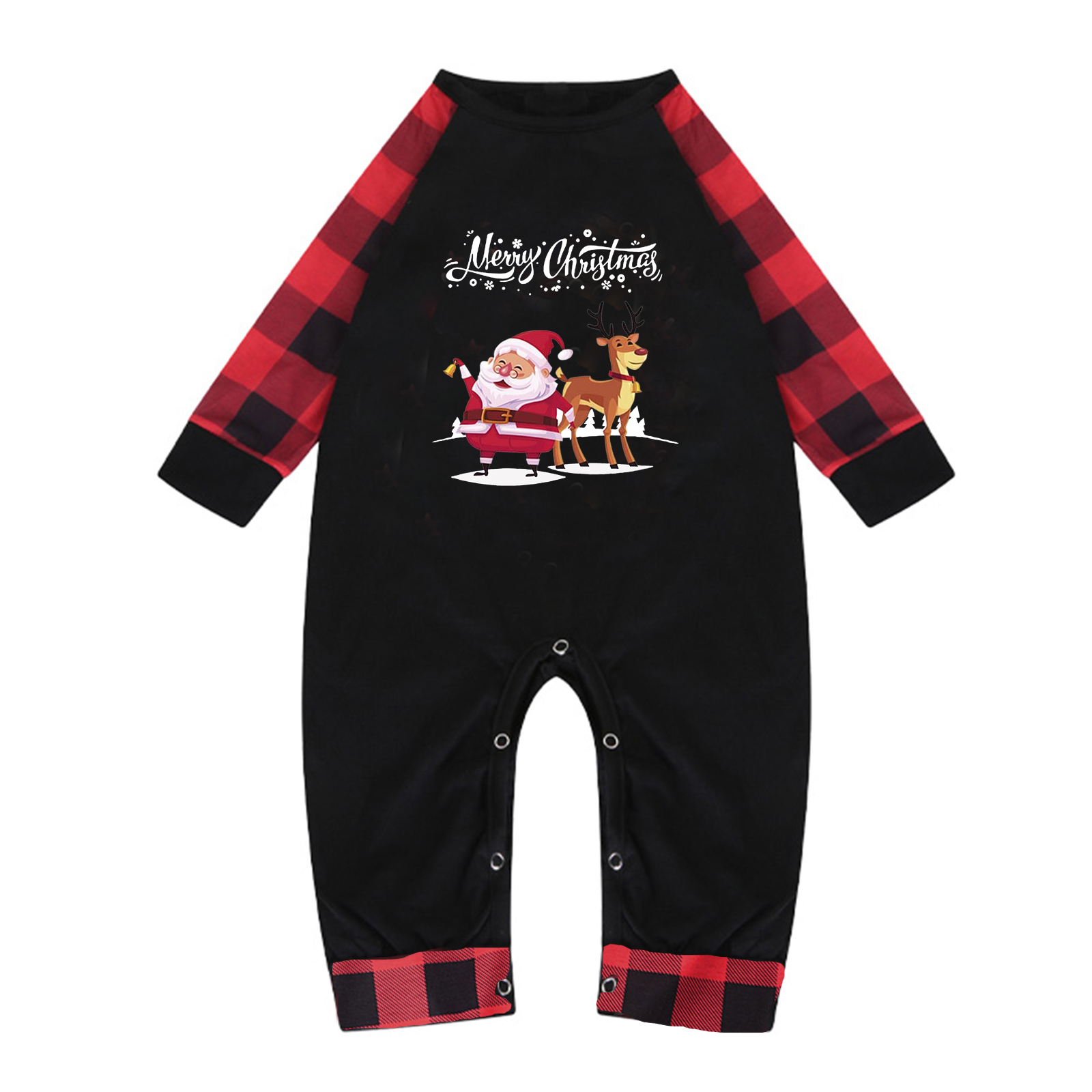 Christmas Parent-child Homewear Clothes Pajamas Suit photo 7