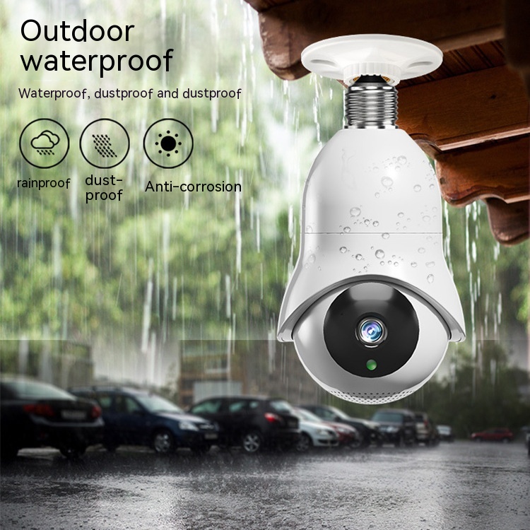 Dual Band Outdoor Night Vision High-definition Light Bulb Monitoring Wireless photo 1