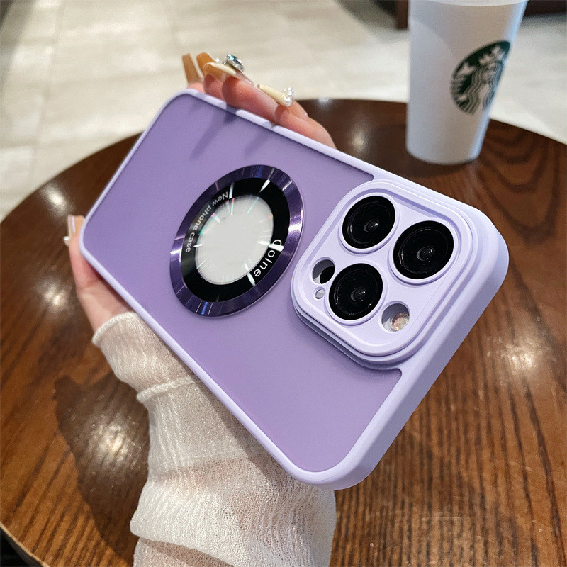 Applicable To 15 Phone Case Magnetic Skin Suction 14promax Protective Sleeve photo 1